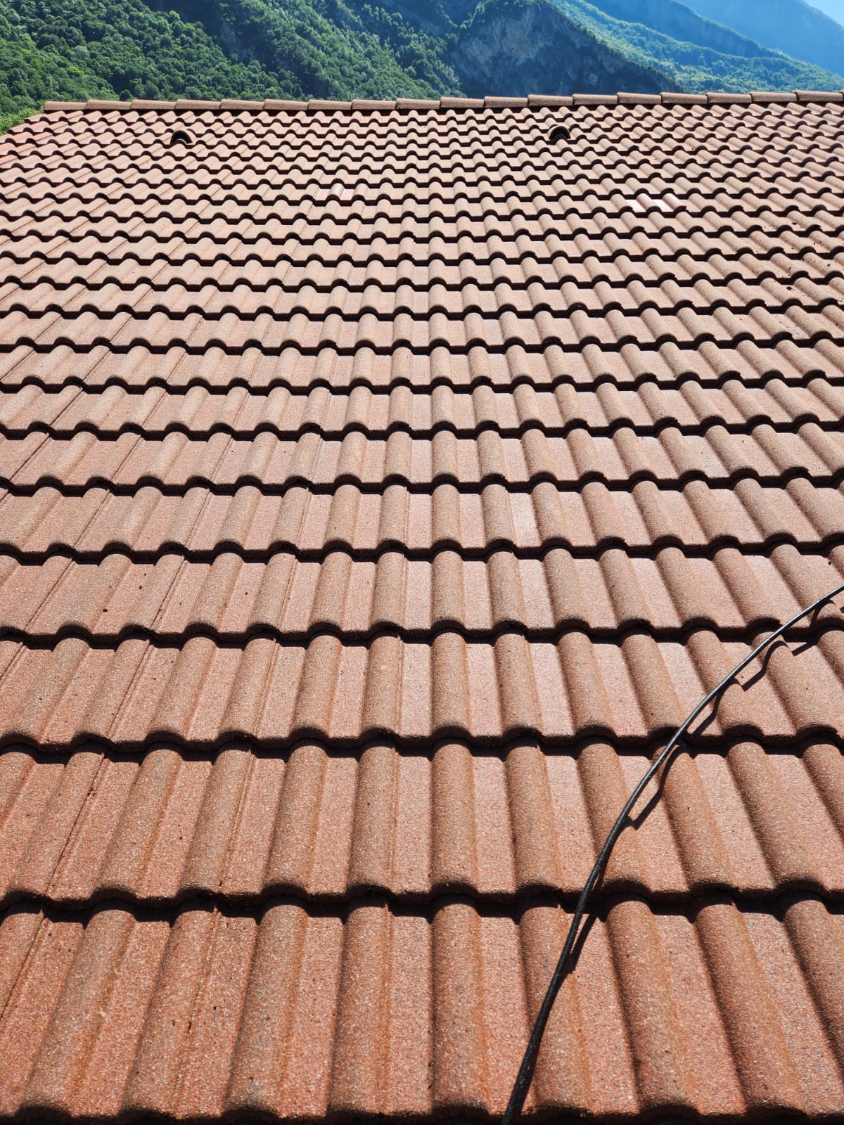 Toiture tuiles neuve montagnes